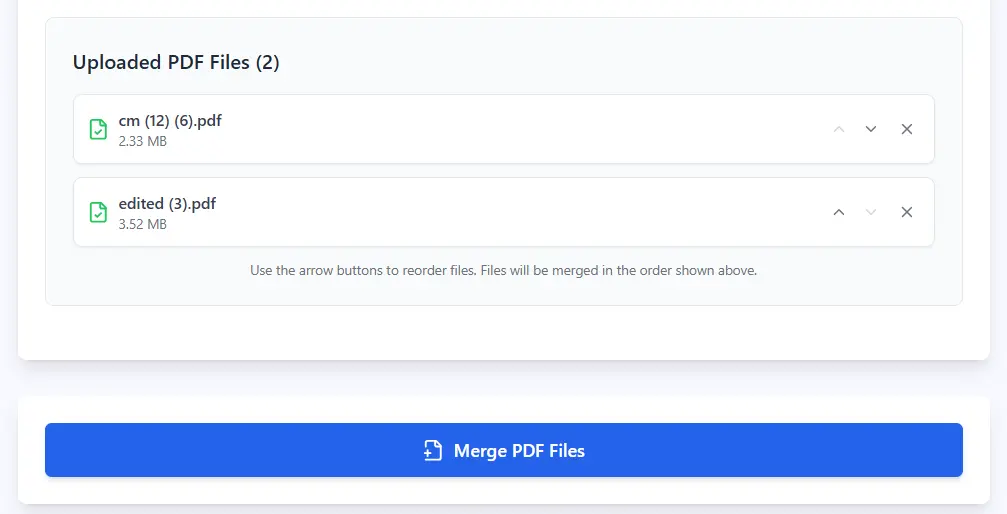 Merging Process Illustration